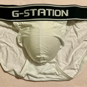 G-Station マイクロ ビキニ フルバック ビルパン風 白 Mサイズ