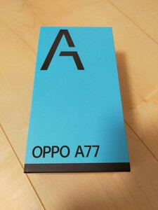 ◆新品未使用 送料無料 OPPO A77 ブルー 128 GB SIMフリー　スマートフォン本体　即決　オッポ RINO