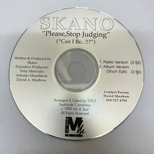 裸57 HIPHOP,R&B SKANO - PLEASE,STOP JUDGING (CAN I BE...!!?) シングル CD 中古品