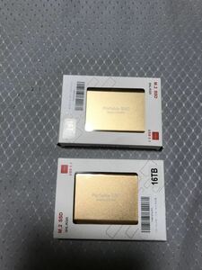 極美品　Portable SSD 16TB (2個セット)