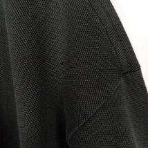 ラコステ　ポロシャツ　半袖　L1212　刺繍ロゴ　シェル　ユーロ古着　ブラック　XL_画像8