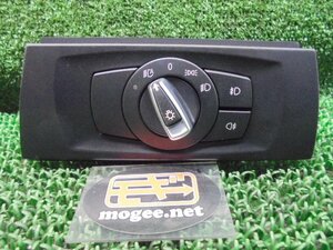 4FB6145 MP6)) BMW 3シリーズ LBA-US20 2011年 後期型 320i 純正 ヘッドライトスイッチ