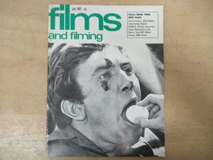 ◇K7647 雑誌-20「films and filming 1967年7月 Volume 13 No.10」ショーン・コネリー アラン・ドロン など 映画雑誌　