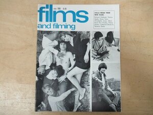◇K7649 雑誌-22「films and filming 1968年5月 Volume 14 No.8」エルビス・プレスリー ナンシー・シナトラ など 映画雑誌　