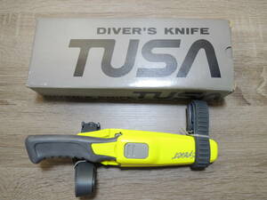 長期保管品 未使用 TUSA X-PERT DIVER'S KNIFE FK-800 ダイバーズナイフ ※未使用スキューバダイビング用品多数出品中※