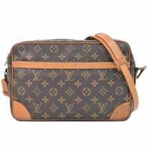 本物 ルイヴィトン LOUIS VUITTON LV トロカデロ 30 モノグラム ショルダーバッグ ポシェット ブラウン M51272_画像1