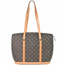 本物 ルイヴィトン LOUIS VUITTON LV バビロン モノグラム ショルダーバッグ トートバッグ ブラウン M51102_画像1