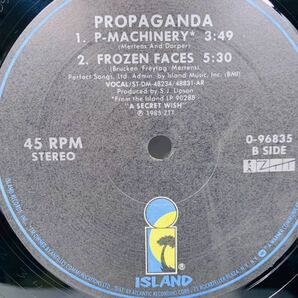 【まとめ発送可!!】PROPAGANDA MACHINERY プロパガンダ マシナリー 0-96835 ISLAND RECORDS INC レコード盤 レコード 盤の画像4