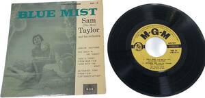 【中古美品!!】sam Taylor blue mist EMA-18 4-MG-18 B EXTENDED PLAY M-G-M サムテイラー ブルーミスト レコード盤 レコード 盤 音楽