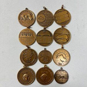 Aj-12 造幣局 日曜表 銅メダル12枚セット 造幣局 干支 銅製 コイン メダル　1958－1968