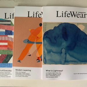 LifeWear Magazine issue 8 9 10 ユニクロ 3冊セット