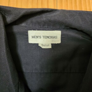 即決早い者勝ち【 MEN'S TENORAS 】メンズ ティノラス TOKYO AOYAMA レア 80S ヴィンテージ 黒/ 日本製 サイズ/M レターパックライト370円の画像8