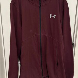 アンダーアーマー UNDER ARMOUR パーカーXXL フーディー ブラック スウェット 