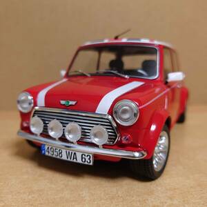 1/18 Mini Cooper sport 1997 red * Union Jack roof MINI Solido made die-cast made minicar 