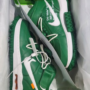 送料無料★新品☆スニーカーズ Off-White × Nike Air Force 1 Mid SP LTHR Pine Green 26.5センチ/8.5インチ ナイキ×オフホワイトの画像4