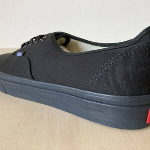 27.5cm バンズ オーセンティック VANS AUTHENTIC BLACK/BLACK US9.5/27.5cm VN000EE3BKAの画像5