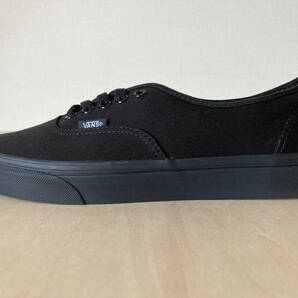 27.5cm バンズ オーセンティック VANS AUTHENTIC BLACK/BLACK US9.5/27.5cm VN000EE3BKAの画像3