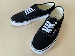 28cm バンズ オーセンティック VANS AUTHENTIC BLACK/WHITE US10/28cm VN000EE3BLK