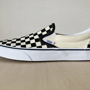 28.5cm バンズ スリッポン チェッカーボード VANS SLIP-ON BLK&WHT CHECKER/WHT US10.5/28.5cm VN000EYEBWWの画像3