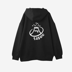 1.050°C Logo Hoodie (ブラック) XS