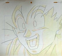 ドラゴンボールZ　孫悟空セル画　背景付　A9　_画像7