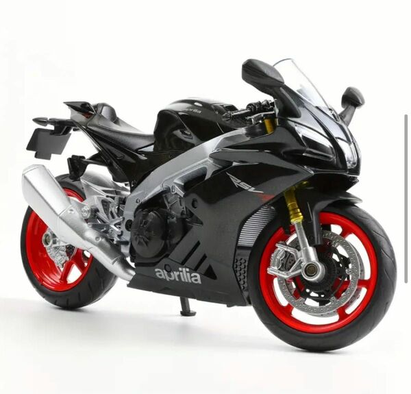 オートバイモデル、Aprilia RSV4 RR1000、オートバイメタルモデル、1：12スケール