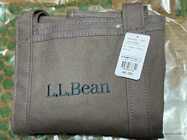 【在庫限り】【人気色】【早い者勝ち】LLBean エルエルビーン　グローサリー　トートバッグ　Fossil Brown