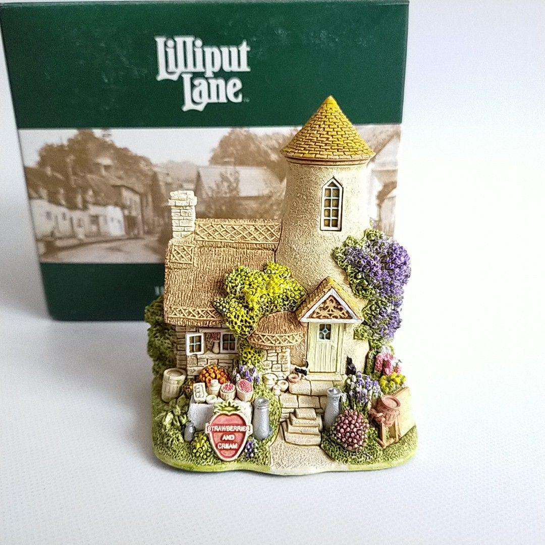 リリパットレーン LILLIPUT LANE｢GOLD TOP｣L2495 ミニチュアハウス イギリス 英国 置物 ヴィンテージ アンティーク ハンドメイド, インテリア小物, 置物, 洋風