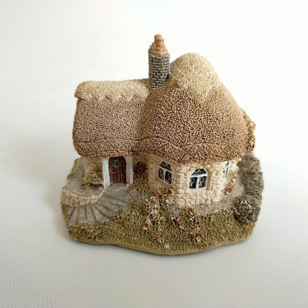 LILLIPUT LANE Chine Cot Casa en miniatura Reino Unido Reino Unido Figura Vintage Antiguo Hecho a mano, Accesorios de interior, ornamento, estilo occidental