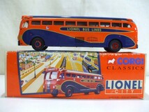 【元気堂】CORGI CLASSICS コーギー クラシック LIONEL CITY BUS バス ミニカー 全長約20㎝_画像1