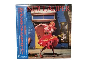 中古LP シンディ・ローパー Cyndi Lauper N.Y.ダンステリア She's So Unusual 253P-486 帯付き