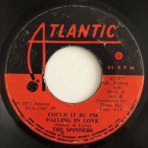 試聴 / SPINNERS / COULD IT BE I'M FALLING IN LOVE /Atlantic/Rhythm & Blues/Soul/big hit !!/7inch/988