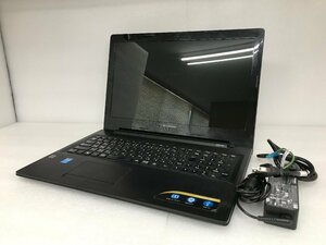 [ジャンクPC] Lenovo G50-80 80E502PCJP: Core i3 5005U@2.00GHz メモリ4GB HDDなし OSなし DVD-RAM 液晶15.6型 (1885)