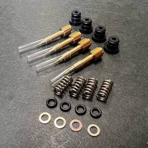 送料無料 MADE IN JAPAN XJR400 XJR400R 4HM キャブレター パイロットスクリュー キャップ セット 新品