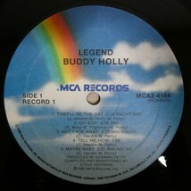 LP4754☆2枚組/US/MCA「Buddy Holly / Legend - From The Original Master Tapes / MCA2-4184」_画像4