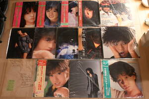 セット160 中森明菜 LP レコード 14枚 1stから9th抜け無し,ベスト,12インチ,ピクチャーディスク