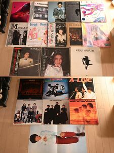 セット158 沢田研二 タイガース LP レコード 19点 ポスター付