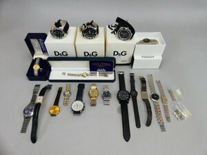 y86 腕時計 まとめて ラドー ダンヒル D&G ティソ ディオール アルマーニ テクノス 等 ブランド時計