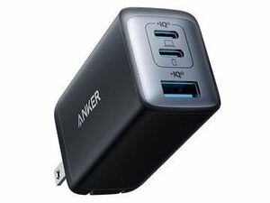 送料無料◆Anker PowerPort III 3-Port 65W Pod (USB PD 充電器 USB-A & USB-C 3ポート) A2667N11 新品