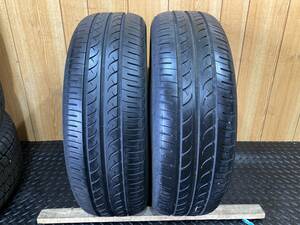 ヨコハマ Blu Earth 185/60R15 20年製 9分山 2本 アクア シエンタ フィット ヴィッツ 札幌近郊引取OK