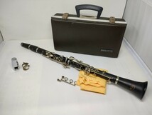 U188【ジャンク】B&H BANDHITE クラリネット/イギリス製/木管楽器/管楽器/リードなし_画像1