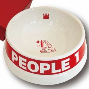 PEOPLE 1 DOG BOWL капот миска бардачок тоже People 1pipo one собака . тарелка 