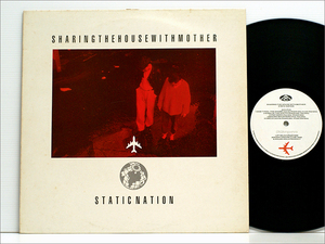 UK盤 12 LP ● Sharing The House With Mother シェアリング・ザ・ハウス・ウィズ・マザー Static Nation スタティック・ネイション AICLP2