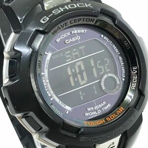 CASIO カシオ G-SHOCK ジーショック TheG WAVECEPTOR 腕時計 GW-900RBJ-1 電波ソーラー デジタル ラウンド ブラック ワールドタイム