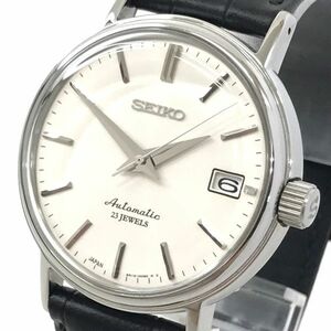 新品 SEIKO セイコー メカニカル クラシック 腕時計 SARB031 自動巻き 機械式 オートマティック 23石 カレンダー シンプル レザー 動作OK