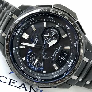 CASIO カシオ OCEANUS オシアナス 腕時計 OCW-T750 電波ソーラー タフソーラー アナログ マルチバンド6 チタン 軽量 箱付き 動作確認済み