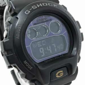 CASIO カシオ G-SHOCK ジーショック MULTI BAND6 腕時計 GW-6900BC-1 電波ソーラー デジタル ラウンド ブラック 動作確認済み