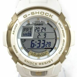 CASIO カシオ G-SHOCK ジーショック 腕時計 G-7700LV クオーツ デジタル ラウンド ホワイト ゴールド コレクション 電池交換済 動作確認済