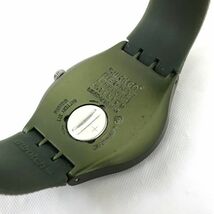 Swatch スウォッチ IRONY アイロニー GREEN EFFECT グリーン イフェクト 腕時計 クオーツ コレクション コレクター シンプル カレンダー_画像5