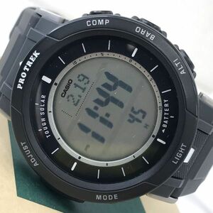 美品 CASIO カシオ PROTREK プロトレック Camper Line キャンパーライン 腕時計 PRG-30-1 ソーラー タフソーラー 動作確認済 箱付き